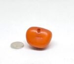 Antique Moroccan Baltic Amber Beads: | Authentic Patina | ø 35 mm. 琥珀色 Dzi Tibetan
