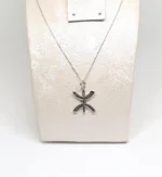 Amazigh Berber Symbol Necklace: Sterling Silver Moroccan Jewelry