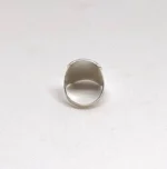 Spiral Moroccan Tuareg Silver Ring: Tribal Ethnic African Berber Sterling Boho Style Jewelry - Image 2