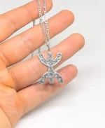 Collier Kabyle en Argent Pendentif Amazigh Yaz