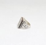 Vintage Tuareg Ebony Berber Sterling Silver Ring