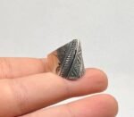 Moroccan Amazigh Silver Ring | Handmade Tuareg Berber Tribal Jewelry