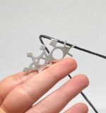 Vintage Sterling Silver Tuareg Cross Pendant: African Croix du Sud Necklace