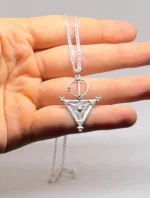 Berber Silver Necklace | Amazigh ⵣ Fibula Pendant