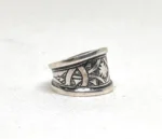 Berber ring sterling silver ethnic design