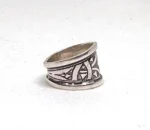 Tuareg Handmade Silver Ring – Moroccan Silver Rings Tribal Jewelry - Image 2