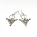 Vintage style Berber silver earring