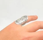 Amazigh silver ring handmade Moroccan craftsmanship