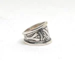 Berber ring sterling silver tribal design