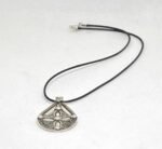Sterling silver necklace Berber Tuareg cross pendant