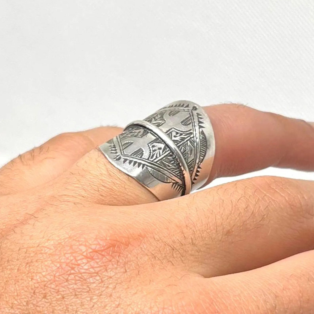 handmade-sterling-silver-berber-amazigh-yaz-ring-tribal-tuareg-jewelry-8 tuareg-tribal-yaz-ring-handmade-tuareg-berber-ring