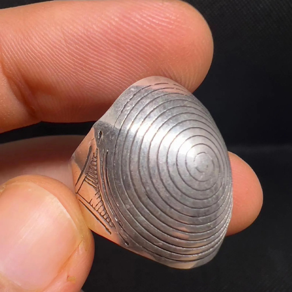 handmade-sterling-silver-berber-spiral-ring-tribal-jewellery-size-8-3 african-ethnic-spiral-silver-ring