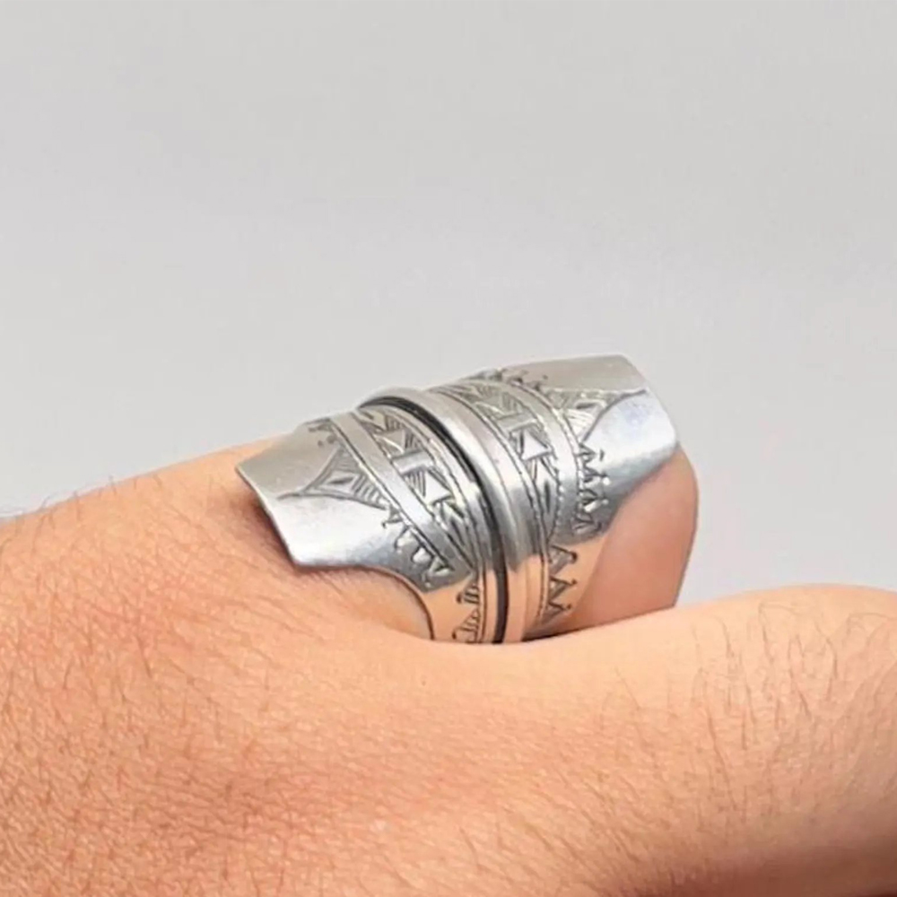 niger-mali-handmade-tuareg-sterling-silver-ring-berber-tribal-boho-6 handmade-tuareg-sterling-silver-ring-boho-tuareg-silver-ring
