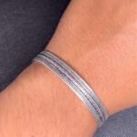 boho-silver-cuff-bracelet-adjustable-unisex