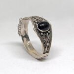 berber-silver-agate-cuff-bracelet-–-tribal-amazigh-jewelry