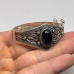 vintage-berber-sterling-silver-cuff-agate-bracelet
