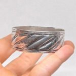 vintage-berber-silver-bangle-–-heavy-tribal-cuff-bracelet